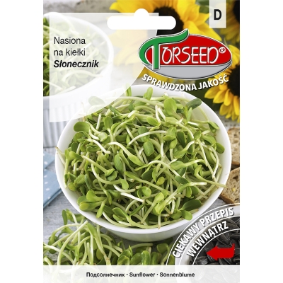 Nasiona na kiełki Słonecznik źródło żelaza 20g